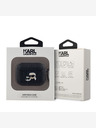 Karl Lagerfeld AirPods Pro Black Ovitek