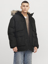 Jack & Jones Črna moška jopica Jack & Jones Star Parka