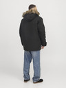 Jack & Jones Črna moška jopica Jack & Jones Star Parka
