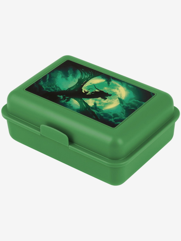 BAAGL  Zelena škatla za malico Baagl Dragon