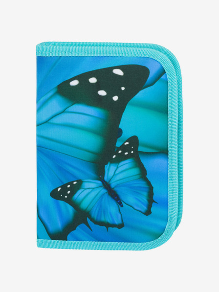 BAAGL  Modri šolski komplet Ergo - aktovka, peresnica, torba Baagl Butterfly