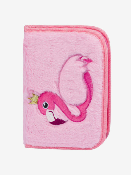 BAAGL  Rožnata šolska oprema Zippy - aktovka, peresnica, torba Baagl Flamingo