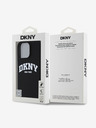 DKNY Liquid Silicone Arch Logo MagSafe Zadní Kryt pro iPhone 16 Pro Max Black Ovitek za telefon