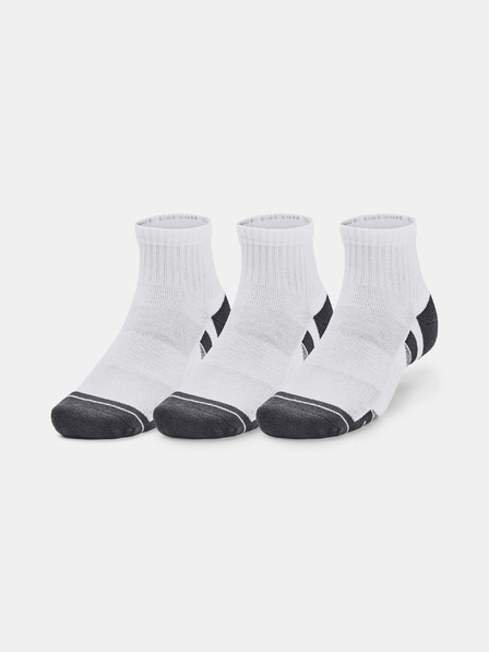 Under Armour Unisex nogavice Under Armour UA Performance Cotton 3p Qtr