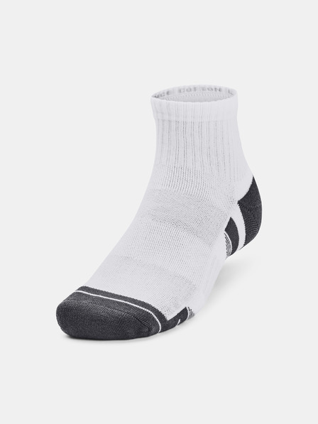 Under Armour Unisex nogavice Under Armour UA Performance Cotton 3p Qtr