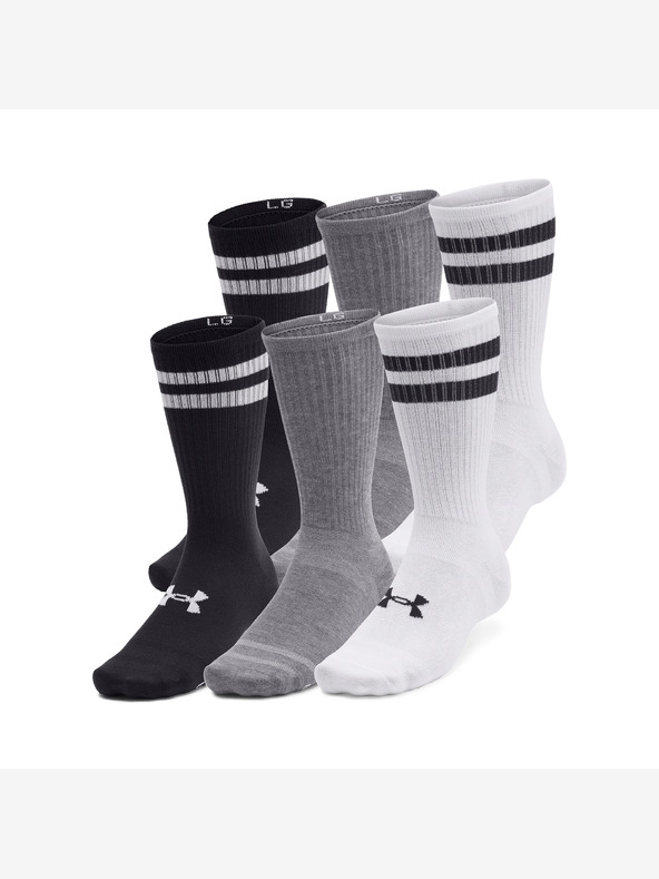 Under Armour Unisex nogavice Under Armour UA Essential 6pk Crew
