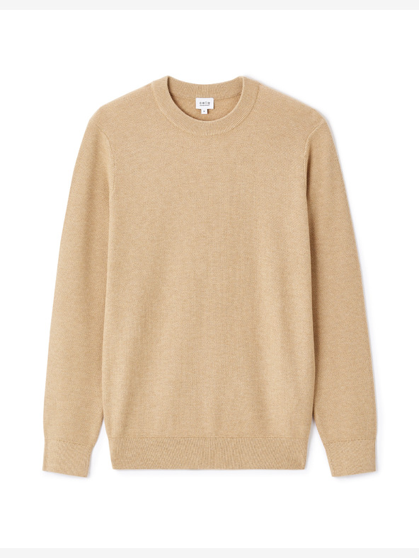 Celio Bepic pulover z okroglim vratom Celio