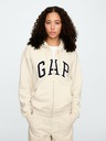 GAP Mikina z logotipom Gap na zadrgo
