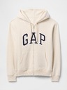GAP Mikina z logotipom Gap na zadrgo