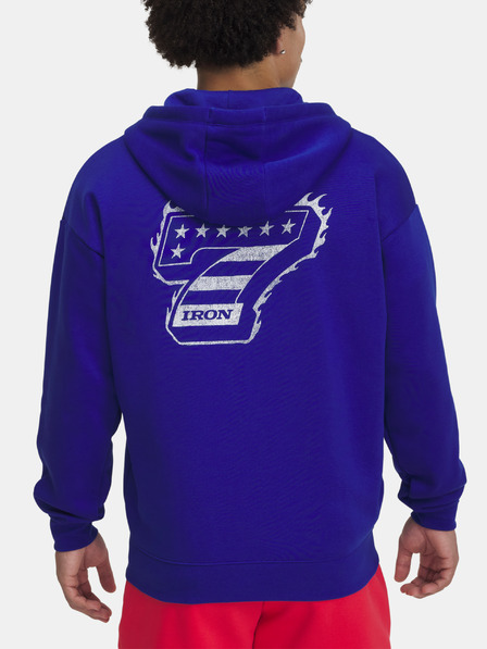 Under Armour Project Rock Icon Fleece FZ Pulover