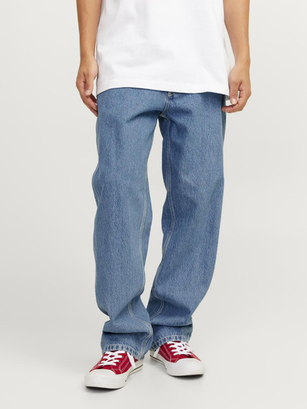 Jack & Jones Modre moške kavbojke širokega kroja Jack & Jones Glenn
