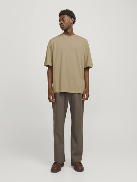 Jack & Jones Rjava moška srajca Jack & Jones Charge