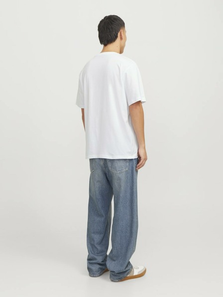 Jack & Jones Bela moška majica Jack & Jones Vesterbro