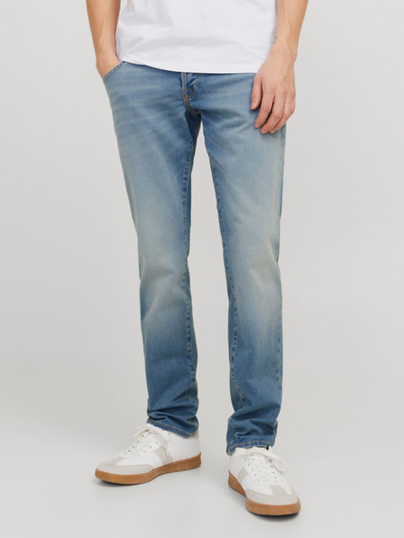 Jack & Jones Modre moške kavbojke zoženega kroja Jack & Jones Mike