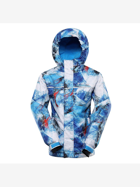 ALPINE PRO Otroška smučarska jakna z membrano ptx snow ALPINE PRO KIWERO blue aster varianta pb