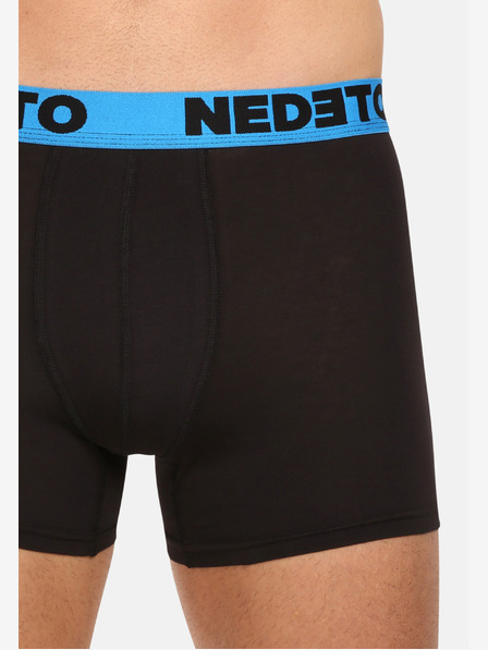 Nedeto Komplet petih moških boksaric v črni barvi Nedeto