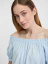 Orsay Svetlo modra ženska bluza ORSAY
