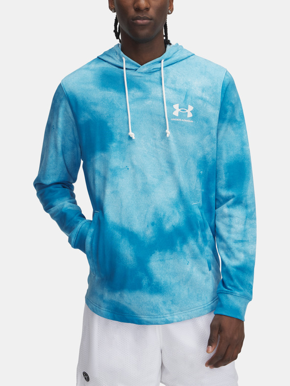 Under Armour UA Rival Terry AOP Hood Q1 Pulover