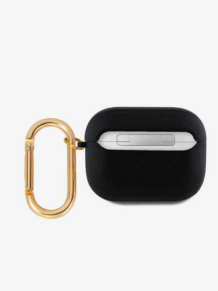 Guess PU Grained Classic Logo Pouzdro pro AirPods 3 Black Ovitek