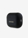 Guess PU Grained Classic Logo Pouzdro pro AirPods Pro 2 Black Ovitek