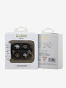 Guess PU 4G Peony Charm Pouzdro pro AirPods Pro Black Ovitek