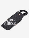 Guess PU 4G Big Love Logo Taška na Telefon Black Ovitek za telefon