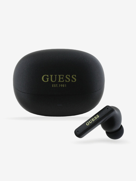 Guess Capsule ANC/ENC TWS Bezdrátová Sluchátka Black Ovitek za telefon