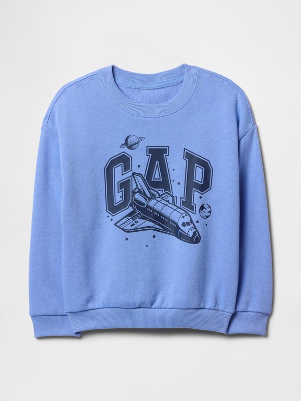 GAP Otroška prevelika jopa z logotipom GAP
