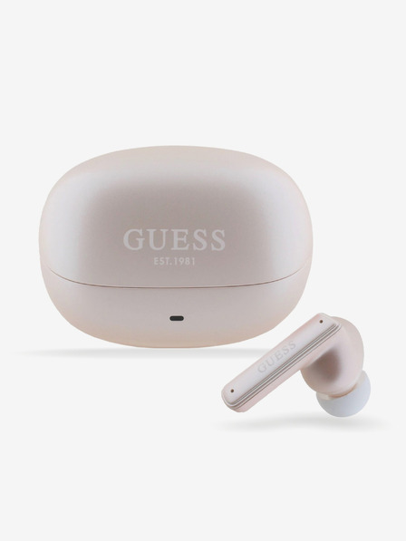 Guess Capsule ANC/ENC TWS Bezdrátová Sluchátka Pink Ovitek za telefon