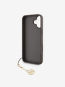 Guess 4G Charm Zadní Kryt pro iPhone 16 Plus Tone on Tone Brown Ovitek za telefon