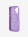 Guess PU Grained Classic Logo MagSafe Zadní Kryt pro iPhone 16 Plus Purple Ovitek za telefon