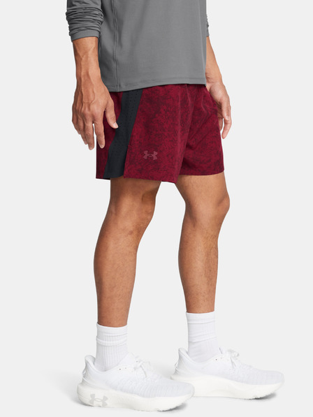 Under Armour Moške kratke hlače Under Armour UA LAUNCH PRO 7'' PRTD SHORT-RED