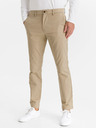 GAP Nohavice essential khaki strih úzky GapFlex GAP