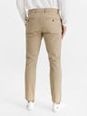 GAP Nohavice essential khaki strih úzky GapFlex GAP