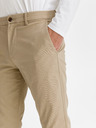 GAP Nohavice essential khaki strih úzky GapFlex GAP