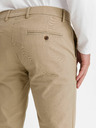 GAP Nohavice essential khaki strih úzky GapFlex GAP