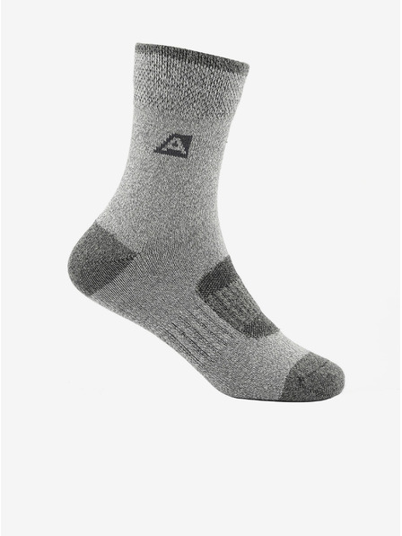 ALPINE PRO Otroške nogavice coolmax ALPINE PRO 3RAPID 2 sive barve