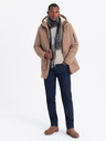Ombre Clothing Moška dolga jakna parka Ombre Clothing