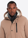 Ombre Clothing Moška dolga jakna parka Ombre Clothing