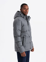 Ombre Clothing Moška jakna s kapuco Ombre oblačila