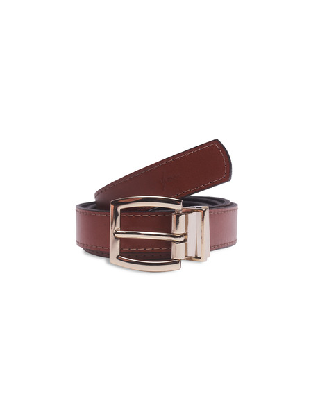 Vasky Vasky Obojstranný opasok Henrietta Black & Brown - aj pre ženy