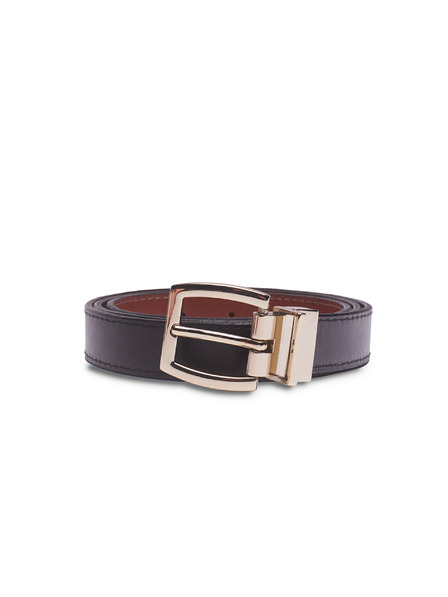 Vasky Vasky Obojstranný opasok Henrietta Black & Brown - aj pre ženy