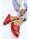 BIG STAR SHOES Ženski copati Big Star Red