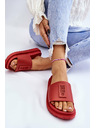 BIG STAR SHOES Ženski copati Big Star Red