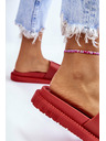 BIG STAR SHOES Ženski copati Big Star Red