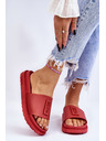 BIG STAR SHOES Ženski copati Big Star Red