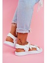 BIG STAR SHOES Ženske sandale Big Star White