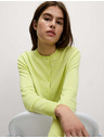 Marks & Spencer Cardigan with round neck and buttons in front Marks & Spencer green