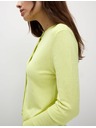 Marks & Spencer Cardigan with round neck and buttons in front Marks & Spencer green