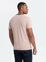 Ombre Clothing Roza moška majica Ombre Clothing